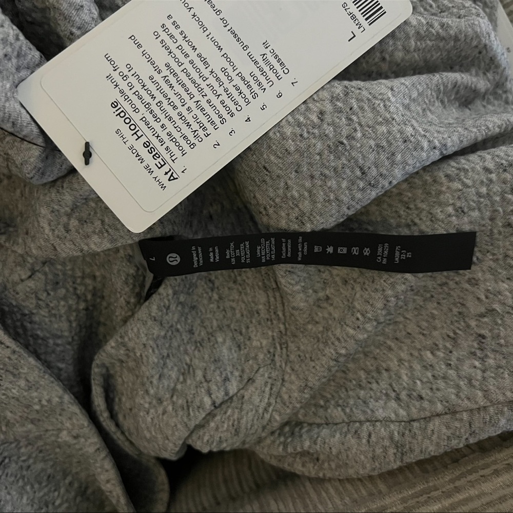 *Lululemon at ease hoodie - Picture 4 of 9